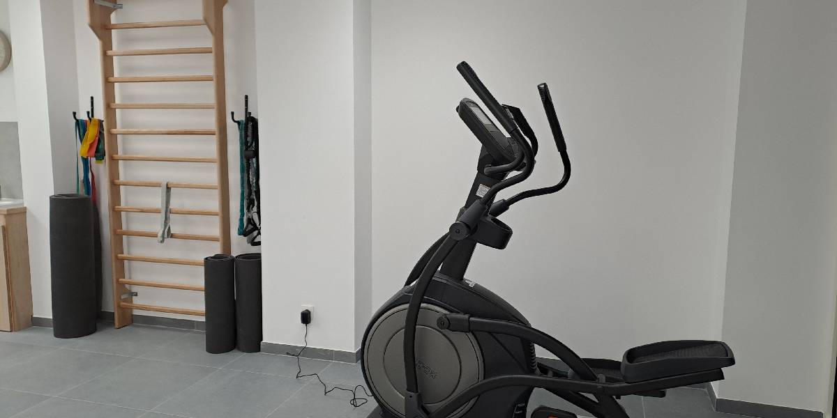 velo elliptique du centre de kinésithérapie Kimotive à Piétrebais